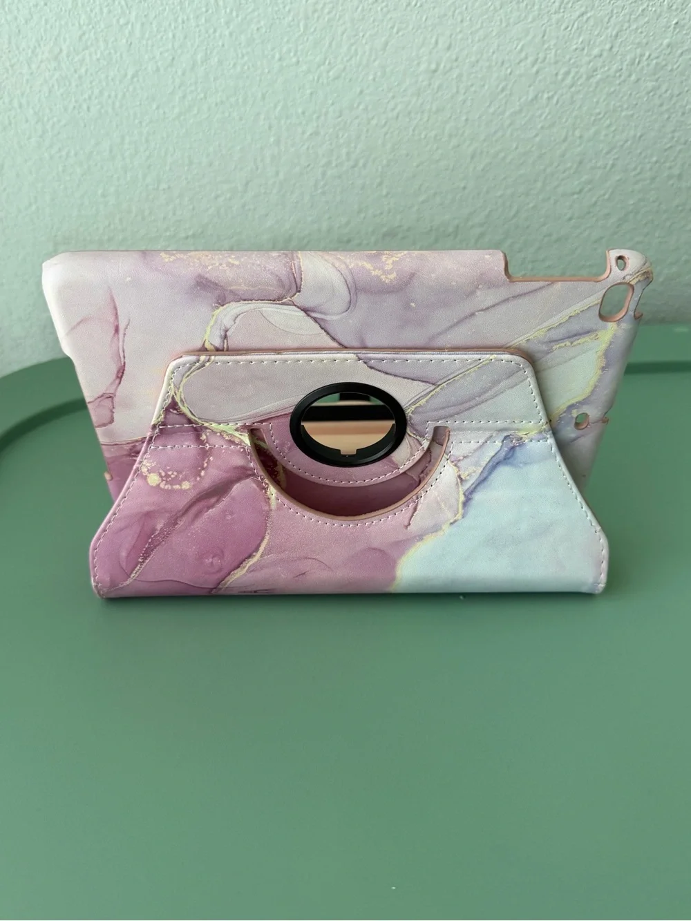 🌸3/$10🌸Marble Watercolor Tablet Folio Case in Pink